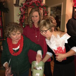 Carol picked the winner of the Annual Williams Charity Raffle.